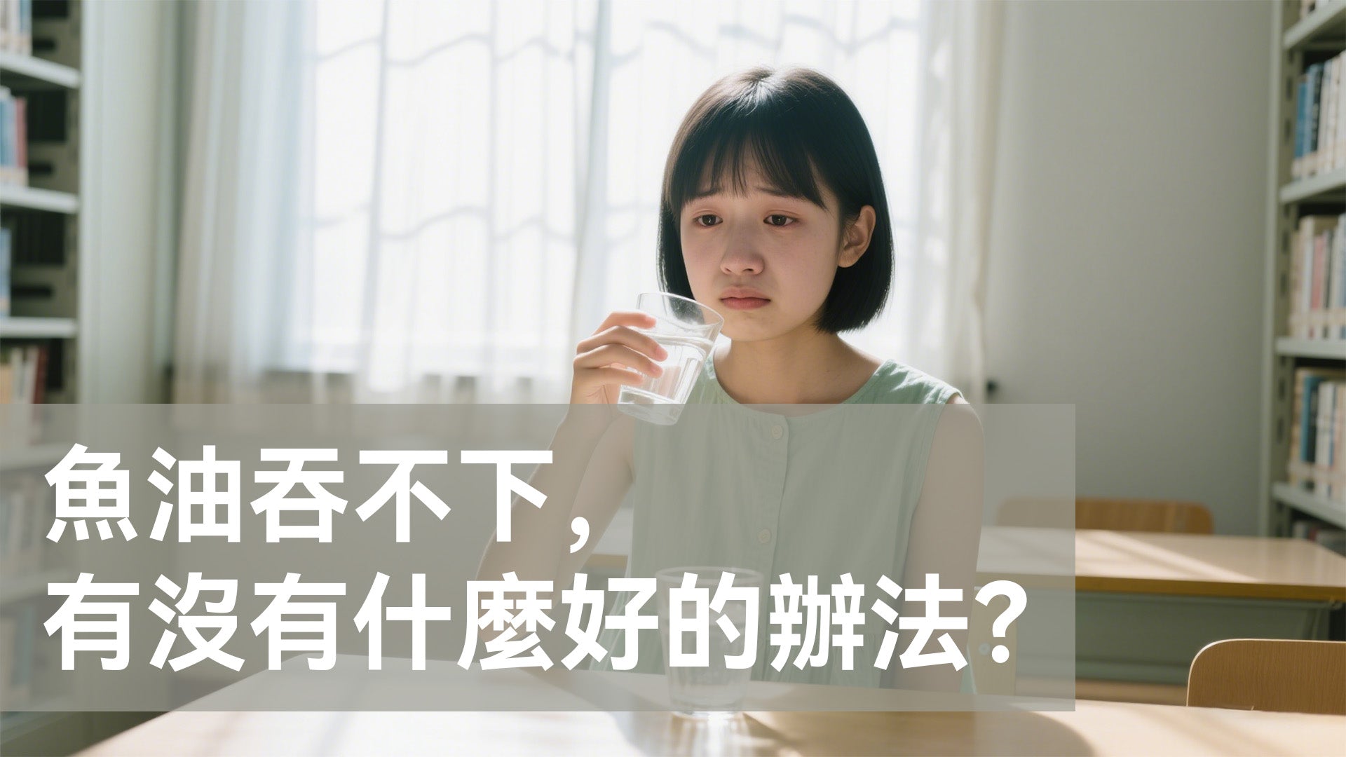 魚油吞不下，有沒有什麼好的辦法？