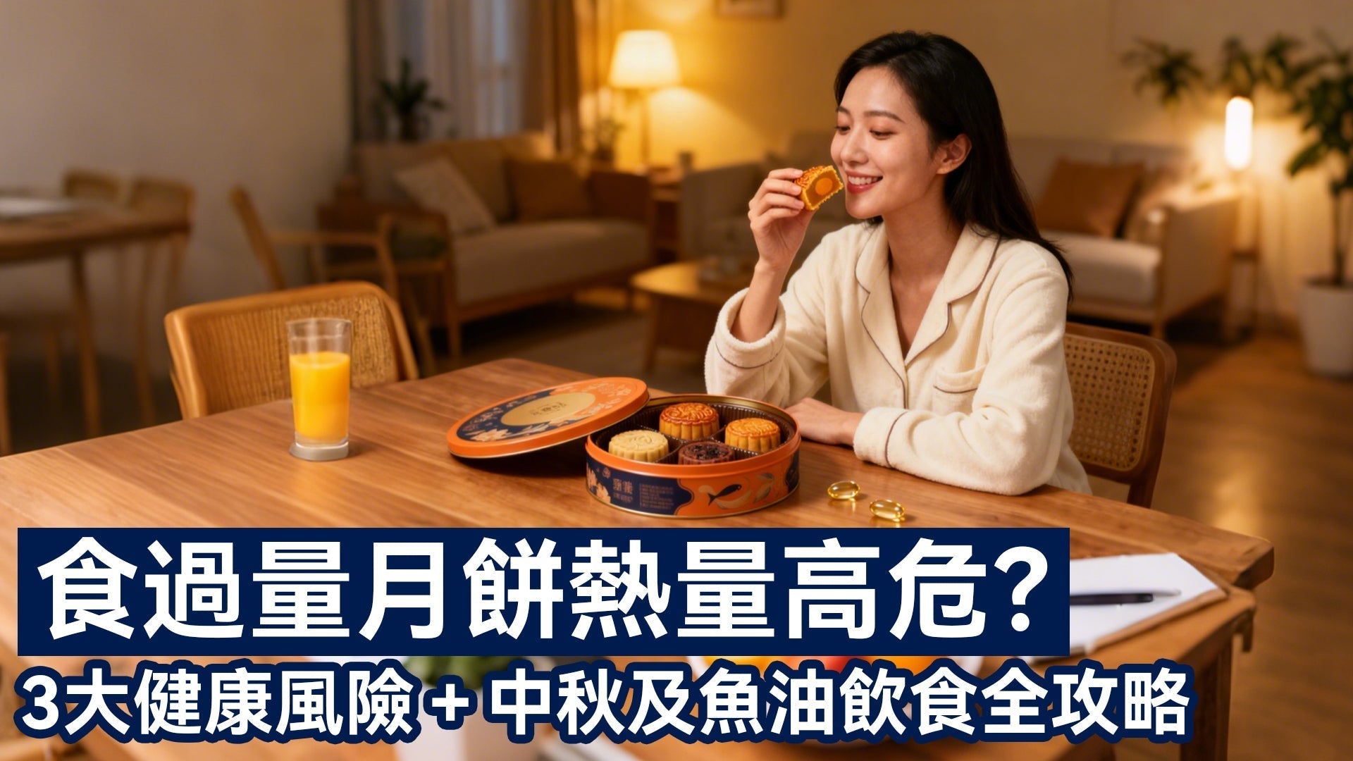 過量進食月餅導致的健康問題